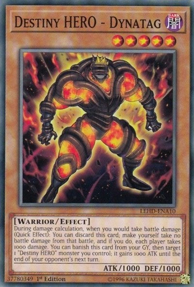 Destiny HERO - Dynatag (LEHD-ENA10) [Legendary Hero Decks]