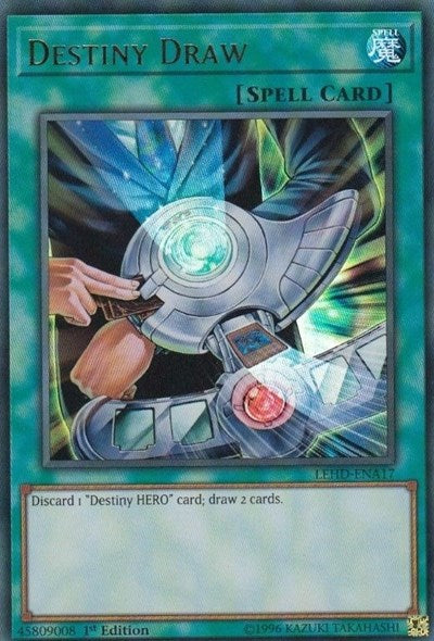 Destiny Draw (UR) (LEHD-ENA17) [Legendary Hero Decks]
