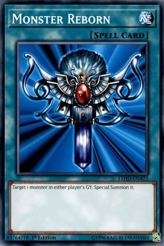 Monster Reborn (A) (LEHD-ENA23) [Legendary Hero Decks]