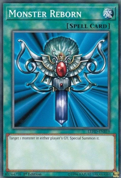 Monster Reborn (B) (LEHD-ENB19) [Legendary Hero Decks]