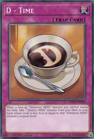 D - Time (LEHD-ENA28) [Legendary Hero Decks]