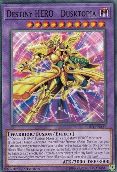 Destiny HERO - Dusktopia (LEHD-ENA32) [Legendary Hero Decks]