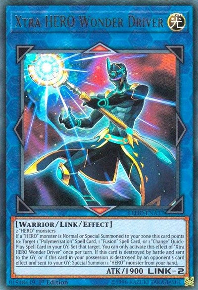 Xtra HERO Wonder Driver (LEHD-ENA37) [Legendary Hero Decks]