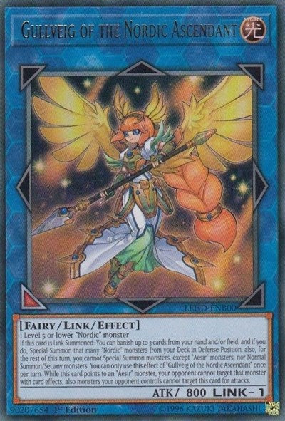 Gullveig of the Nordic Ascendant (LEHD-ENB00) [Legendary Hero Decks]