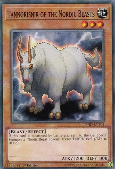 Tanngrisnir of the Nordic Beasts (LEHD-ENB01) [Legendary Hero Decks]
