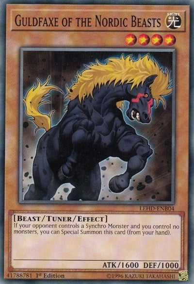 Guldfaxe of the Nordic Beasts (LEHD-ENB04) [Legendary Hero Decks]