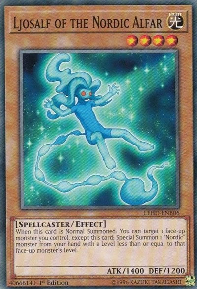 Ljosalf of the Nordic Alfar (LEHD-ENB06) [Legendary Hero Decks]