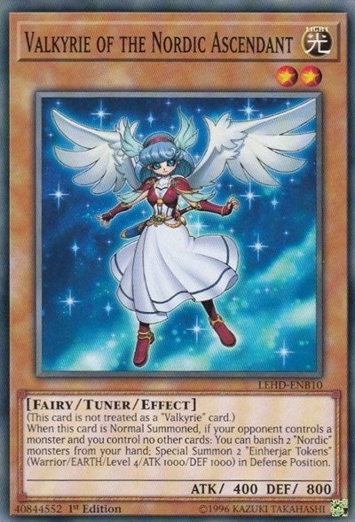 Valkyrie of the Nordic Ascendant (LEHD-ENB10) [Legendary Hero Decks]