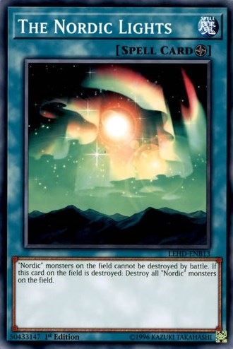 The Nordic Lights (LEHD-ENB13) [Legendary Hero Decks]
