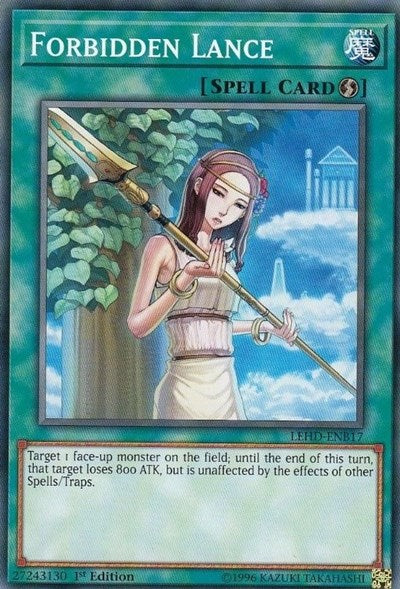 Forbidden Lance (LEHD-ENB17) [Legendary Hero Decks]