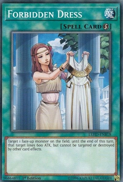 Forbidden Dress (LEHD-ENB18) [Legendary Hero Decks]