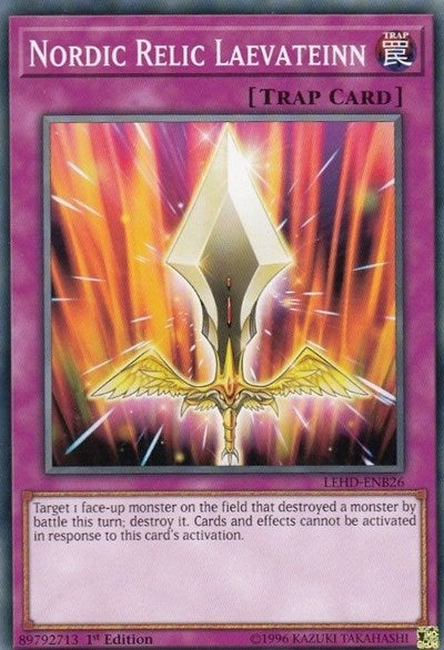 Nordic Relic Laevateinn (LEHD-ENB26) [Legendary Hero Decks]