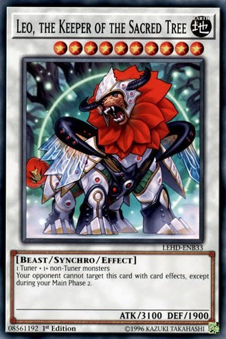 Leo, the Keeper of the Sacred Tree (LEHD-ENB33) [Legendary Hero Decks]