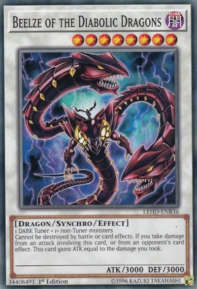 Beelze of the Diabolic Dragons (LEHD-ENB36) [Legendary Hero Decks]