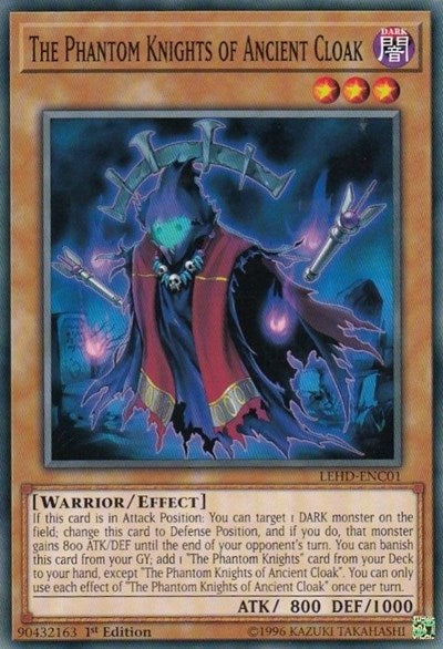 The Phantom Knights of Ancient Cloak (LEHD-ENC01) [Legendary Hero Decks]