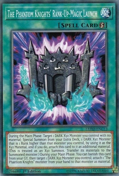 The Phantom Knights' Rank-Up-Magic Launch (LEHD-ENC13) [Legendary Hero Decks]