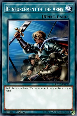 Reinforcement of the Army (LEHD-ENC18) [Legendary Hero Decks]