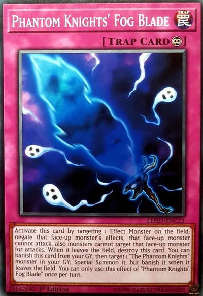 Phantom Knights' Fog Blade (LEHD-ENC21) [Legendary Hero Decks]