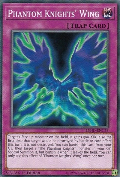 Phantom Knights' Wing (LEHD-ENC23) [Legendary Hero Decks]