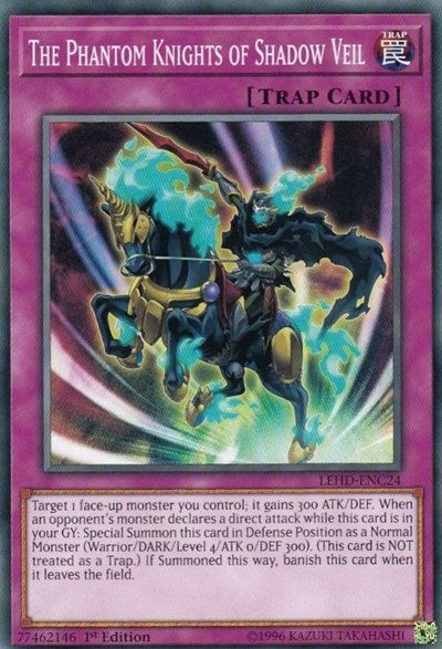 The Phantom Knights of Shadow Veil (LEHD-ENC24) [Legendary Hero Decks]