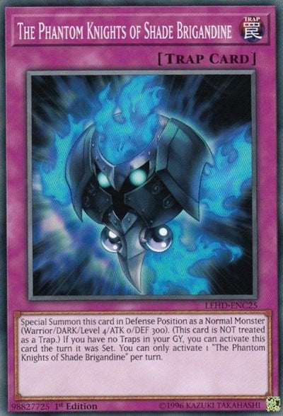 The Phantom Knights of Shade Brigandine (LEHD-ENC25) [Legendary Hero Decks]