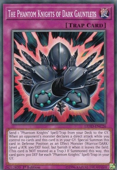 The Phantom Knights of Dark Gauntlets (LEHD-ENC26) [Legendary Hero Decks]