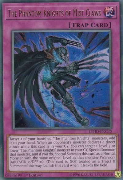 The Phantom Knights of Mist Claws (LEHD-ENC30) [Legendary Hero Decks]
