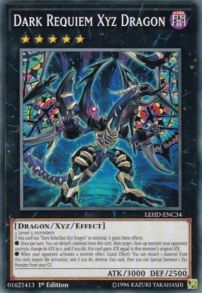 Dark Requiem Xyz Dragon (LEHD-ENC34) [Legendary Hero Decks]