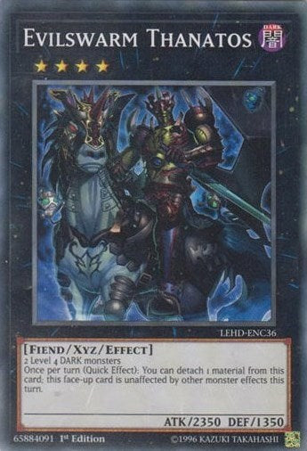 Evilswarm Thanatos (LEHD-ENC36) [Legendary Hero Decks]