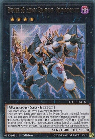 Number 86: Heroic Champion - Rhongomyniad (LEHD-ENC37) [Legendary Hero Decks]