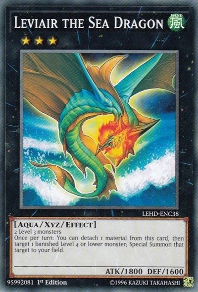 Leviair the Sea Dragon (LEHD-ENC38) [Legendary Hero Decks]