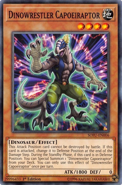 Dinowrestler Capoeiraptor (SOFU-EN006) [Soul Fusion]