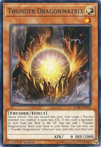 Thunder Dragonmatrix (SOFU-EN018) [Soul Fusion]