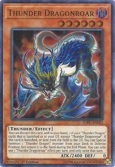 Thunder Dragonroar (SOFU-EN021) [Soul Fusion]