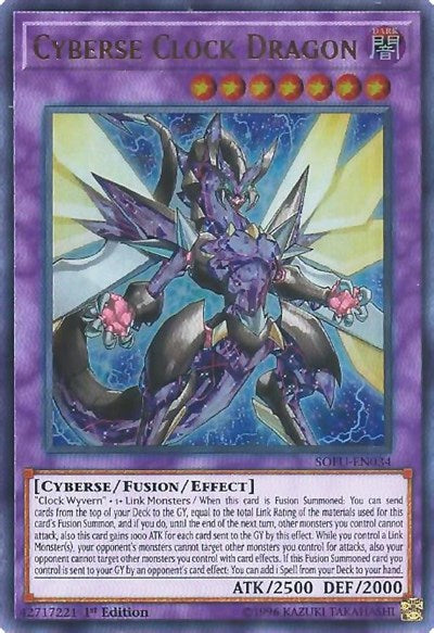 Cyberse Clock Dragon (SOFU-EN034) [Soul Fusion]