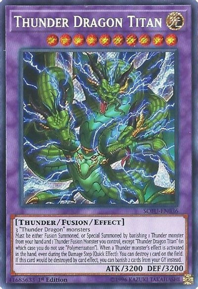 Thunder Dragon Titan (SOFU-EN036) [Soul Fusion]