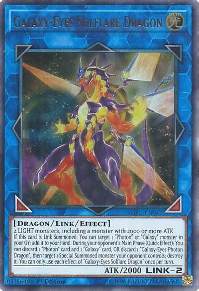 Galaxy-Eyes Solflare Dragon (SOFU-EN042) [Soul Fusion]