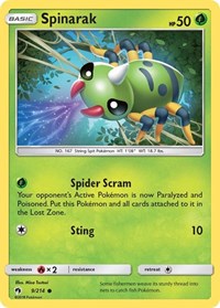 Spinarak (9/214) [SM - Lost Thunder]