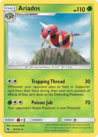 Ariados (10/214) [SM - Lost Thunder]