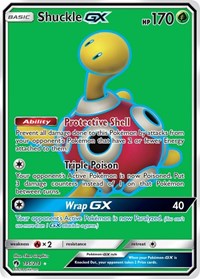 Shuckle GX (Full Art) (195/214) [SM - Lost Thunder]