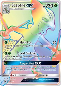 Sceptile GX (Secret) (216/214) [SM - Lost Thunder]