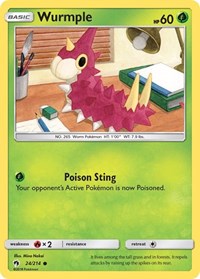 Wurmple (24) (24/214) [SM - Lost Thunder]
