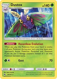 Dustox (28/214) [SM - Lost Thunder]