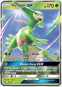 Virizion GX (34/214) [SM - Lost Thunder]