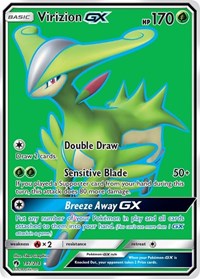 Virizion GX (Full Art) (197/214) [SM - Lost Thunder]