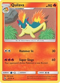 Quilava (41/214) [SM - Lost Thunder]
