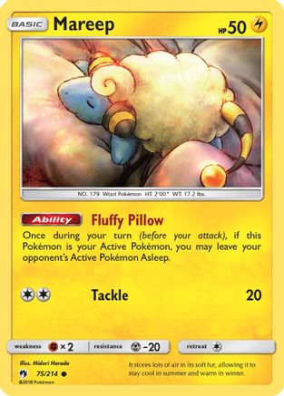 Mareep (75) 075/214  SM  Lost Thunder - Common