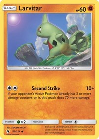 Larvitar (115) (115/214) [SM - Lost Thunder]