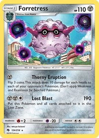 Forretress (124/214) [SM - Lost Thunder]