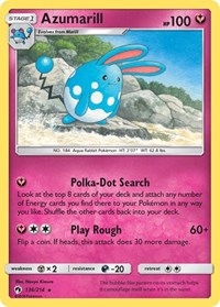 Azumarill (136/214) [SM - Lost Thunder]